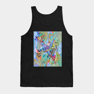 Sea Turtle Fantasy Design Tank Top